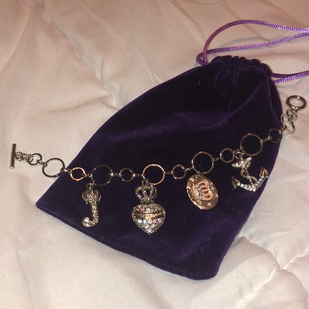 💝 Juicy Couture Charm Bracelet Silver
